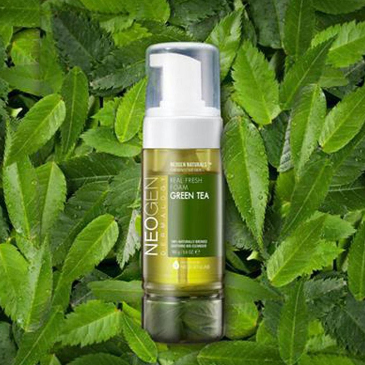 NEOGEN Real Fresh Green Tea Cleansing Foam (Purifica y Refresca)